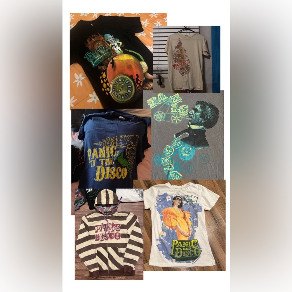 do not buy! ISO old panic at the disco merch